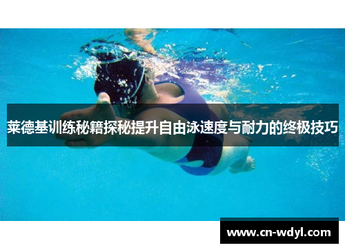 莱德基训练秘籍探秘提升自由泳速度与耐力的终极技巧