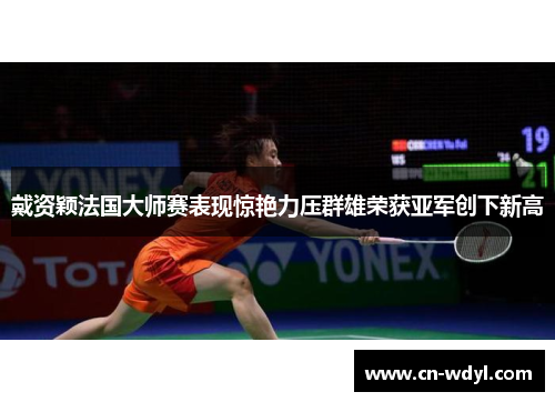 戴资颖法国大师赛表现惊艳力压群雄荣获亚军创下新高